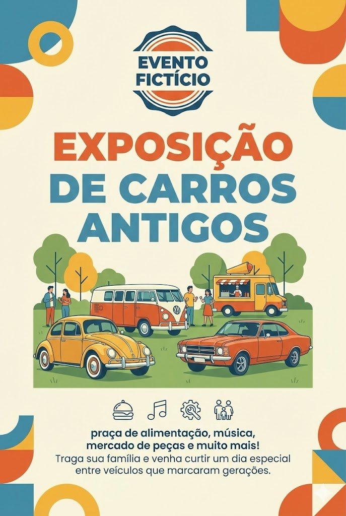 42º Encontro de Carros Antigos Fictício para Teste