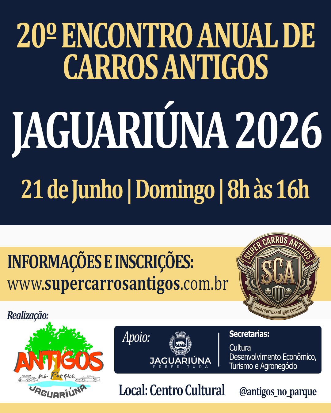 20º Encontro de Carros Antigos de Jaguariúna