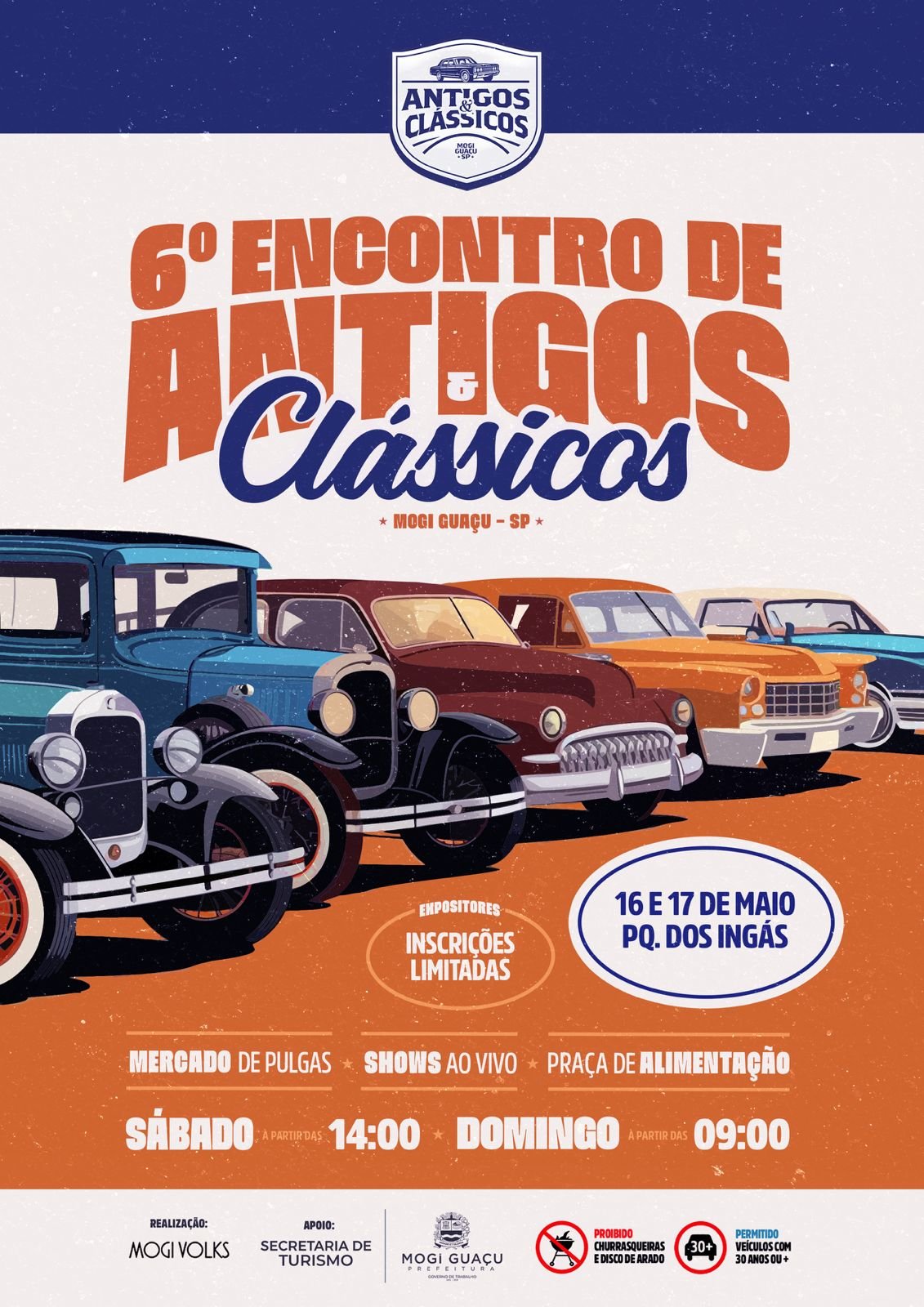 6º Encontro de Antigos e Clássicos de Mogi Guaçu
