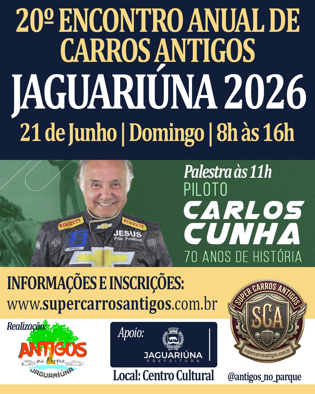 20º Encontro de Carros Antigos de Jaguariúna
